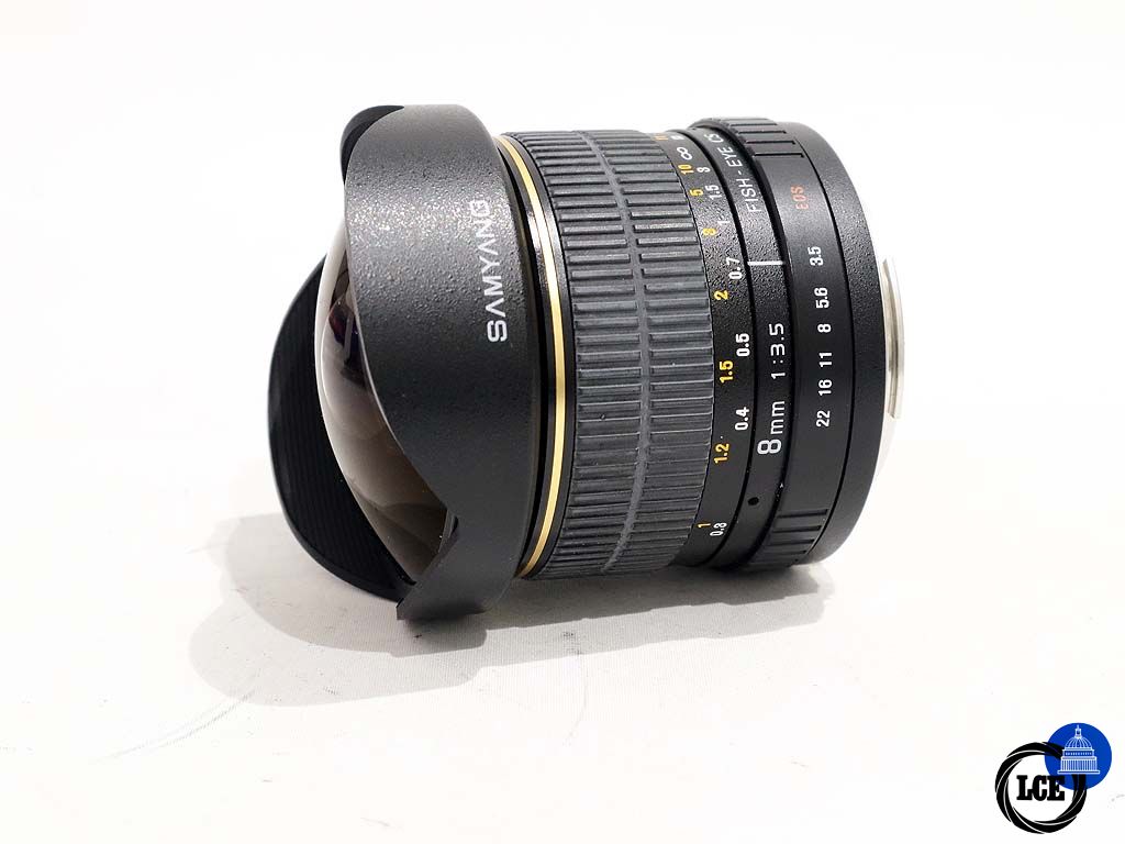 Samyang MF 8mm f3.5 Fish Eye Canon EF