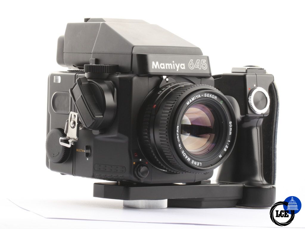 Mamiya 645Super + 80mm f/2.8 + AE Prism Finder + Grip [4*] | 10115875