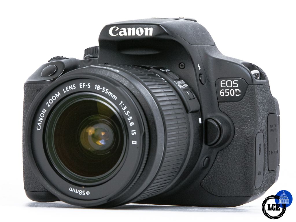 Canon EOS 650D + 18-55mm IS II **9k Shutter Count** Canon EOS 650D + 18-55mm IS II **9k Shutter Count**