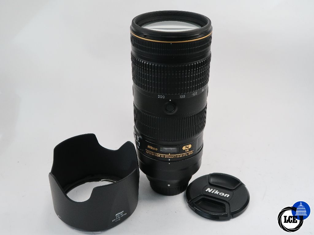 Nikon FX 70-200mm f2.8E FL ED  VR