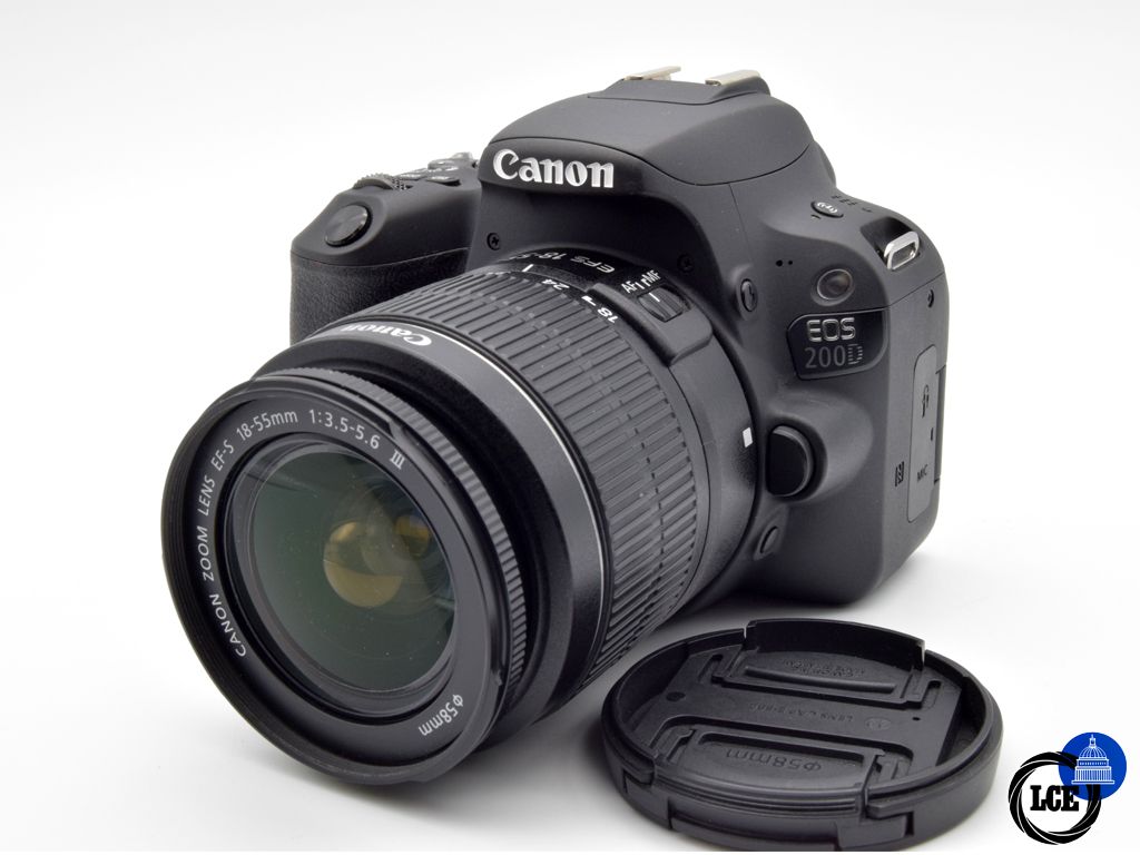 Canon EOS 200D + EF-S 18-55mm f/3.5-5.6 III  Canon EOS 200D + EF-S 18-55mm f/3.5-5.6 III