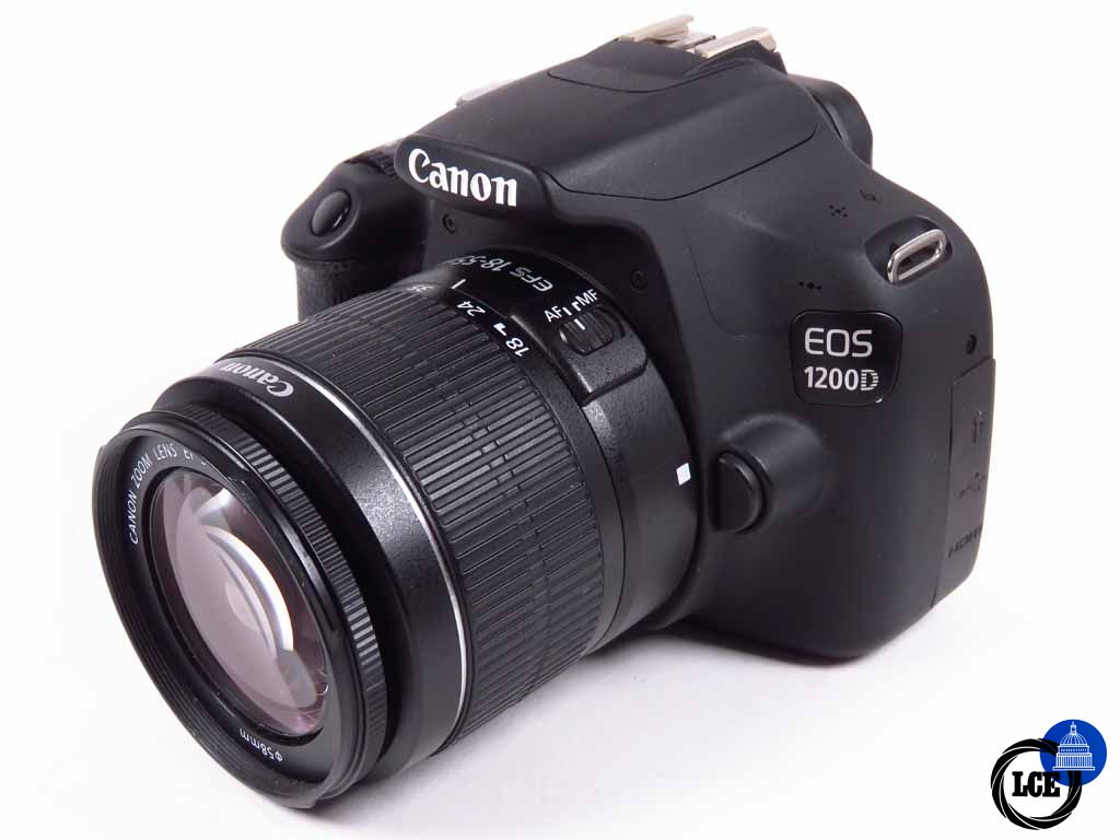 Canon EOS 1200D c/w 18-55