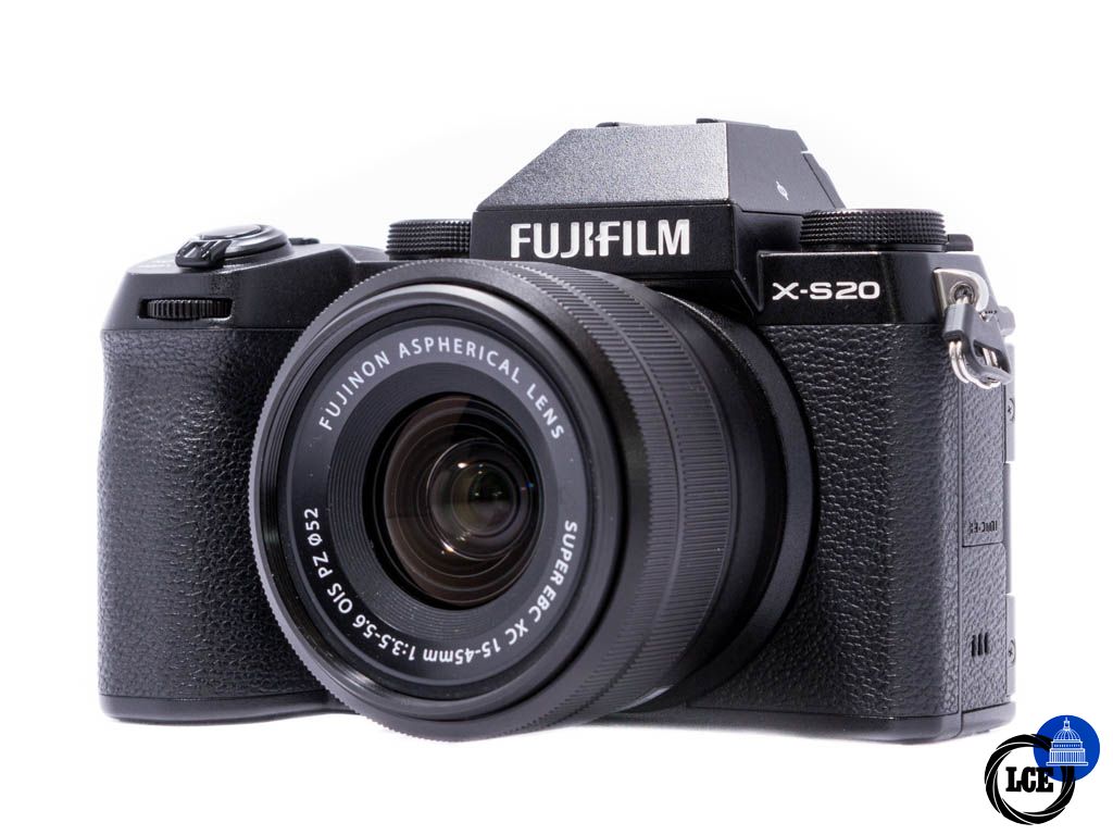 FujiFilm X-S20 + XC 15-45mm f3.5-5.6 OIS PZ *Low shutter count* *Boxed* FujiFilm X-S20 + XC 15-45mm f3.5-5.6 OIS PZ *Low shutter count* *Boxed*