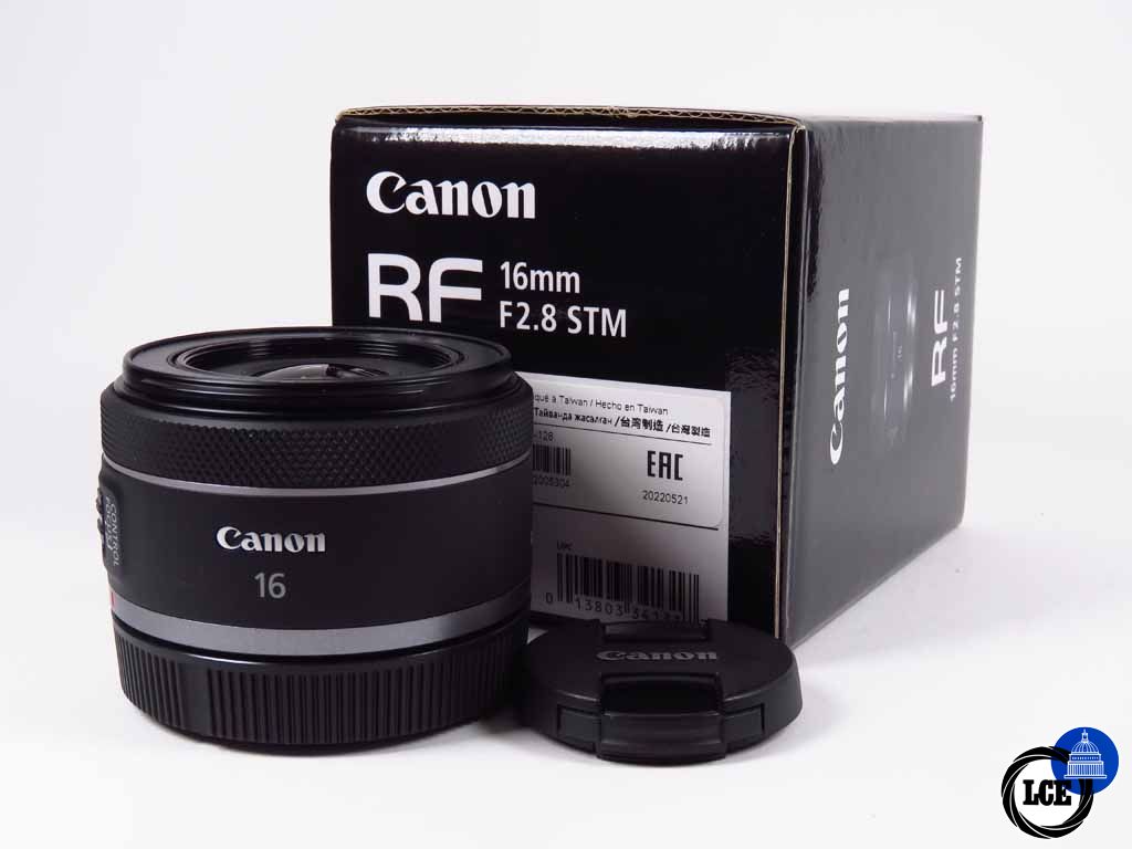 Canon RF 16mm f2.8 STM