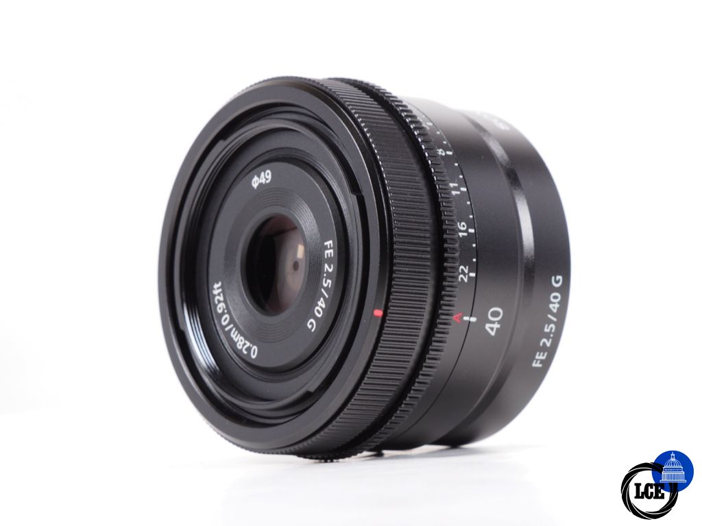 Sony FE 40mm F2.5 G