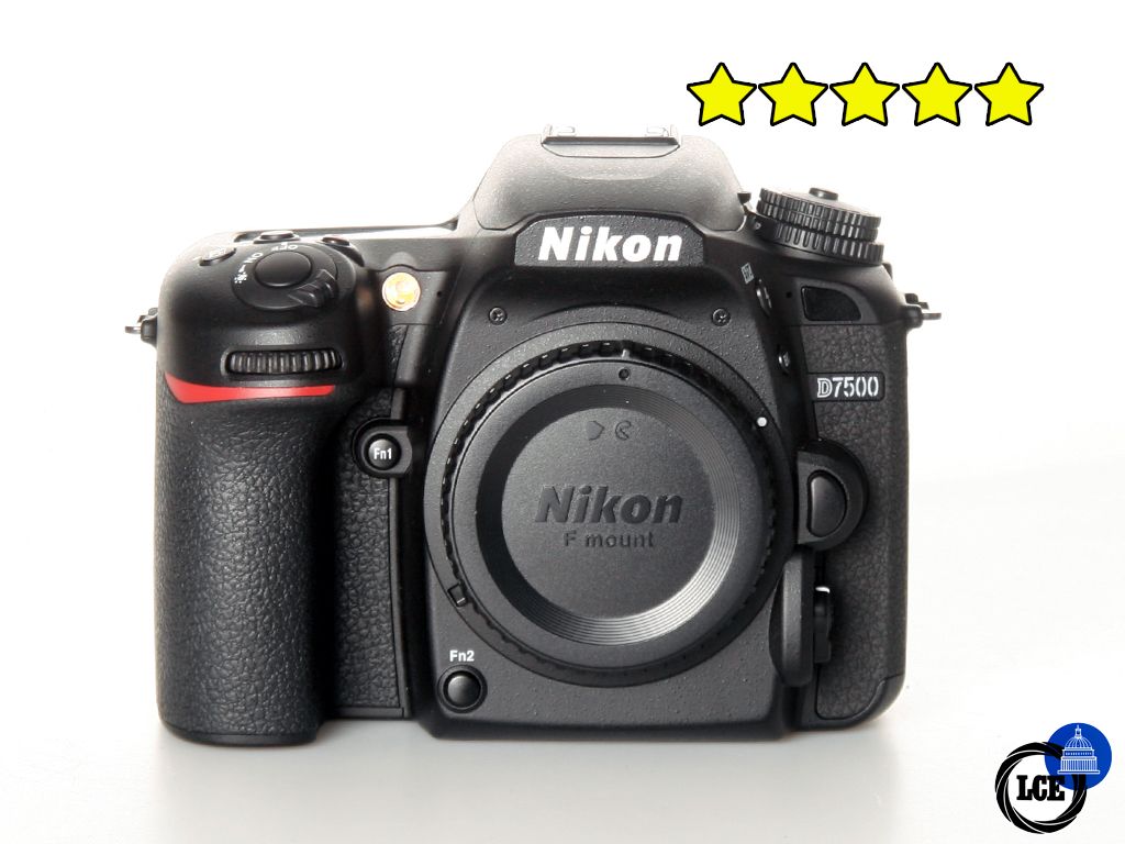 Nikon D7500 Body (BOXED) Very Low Shutter Count 540