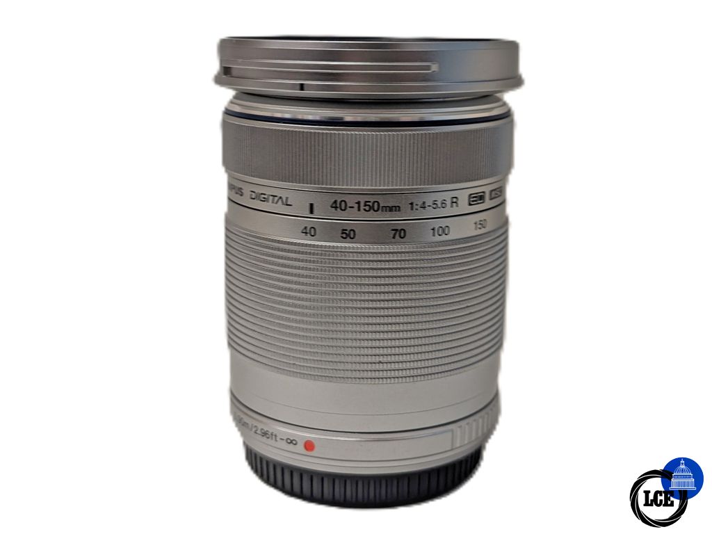 Olympus 40-150mm F4-5.6 R ED MSC M4/3rds Fit Silver 