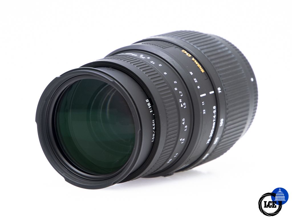 Sigma 70-300mm f/4-5.6 DG - Nikon F