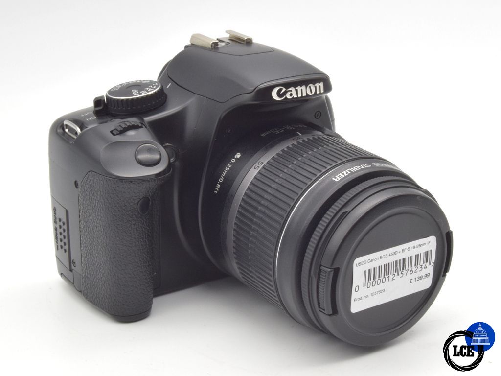 Canon EOS 450D + EF-S 18-55mm f/3.5-5.6 IS