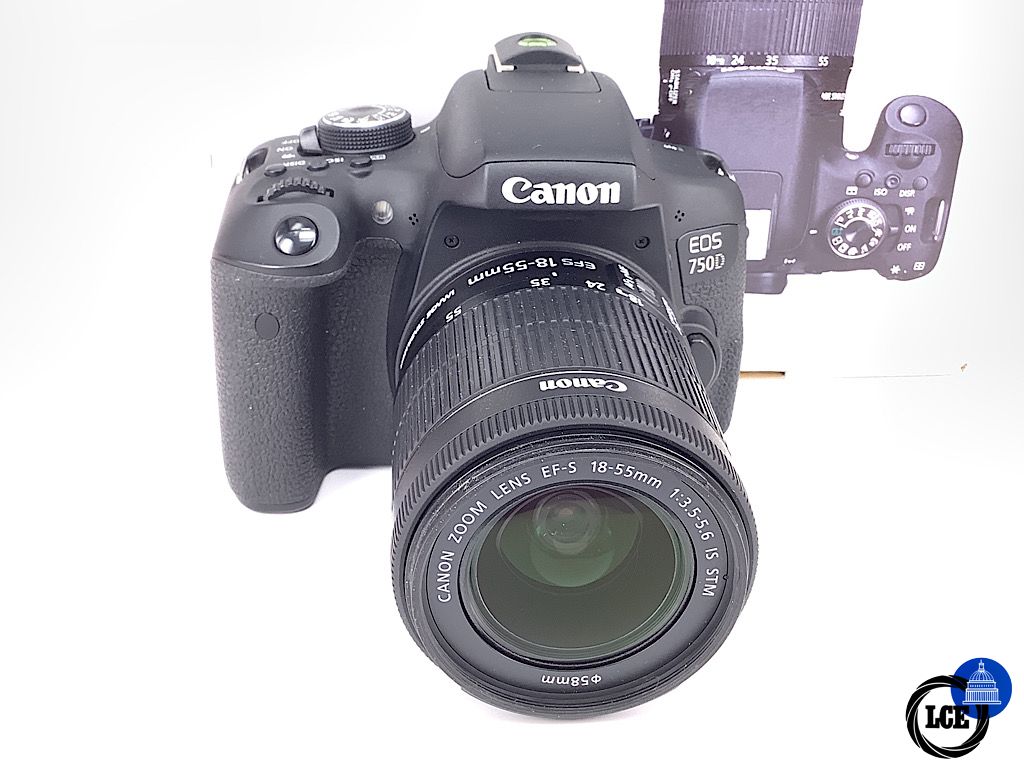 Canon EOS 750D +18-55mm STM