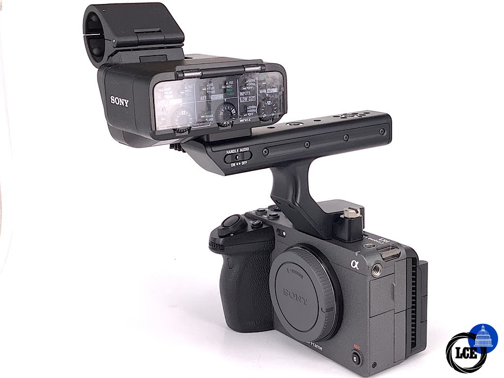 Sony FX3 with XLR-H1 top handle 