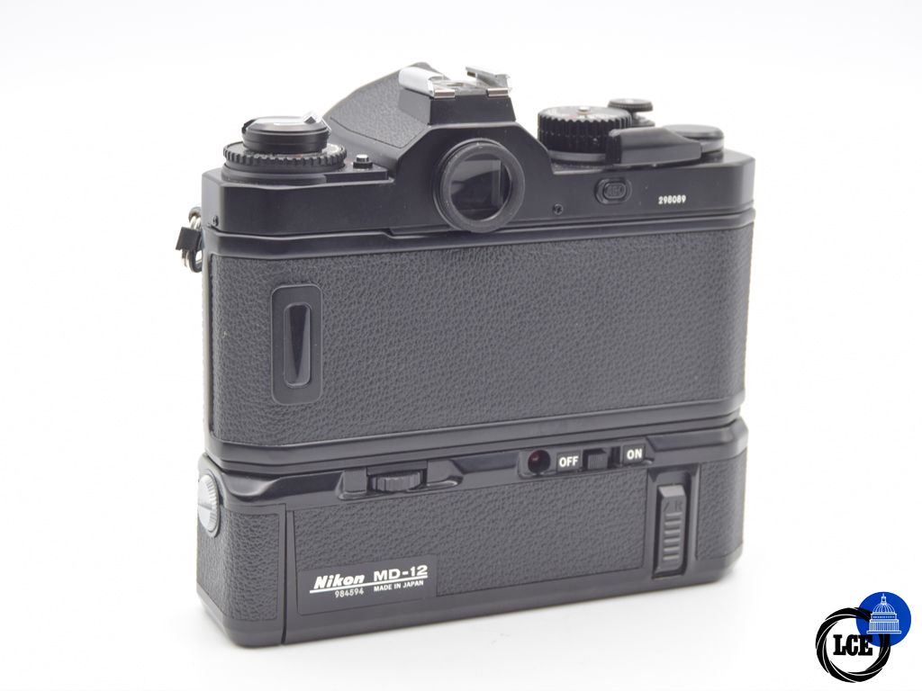 Nikon FM3A Black Body+ MD-12 Motor Wind