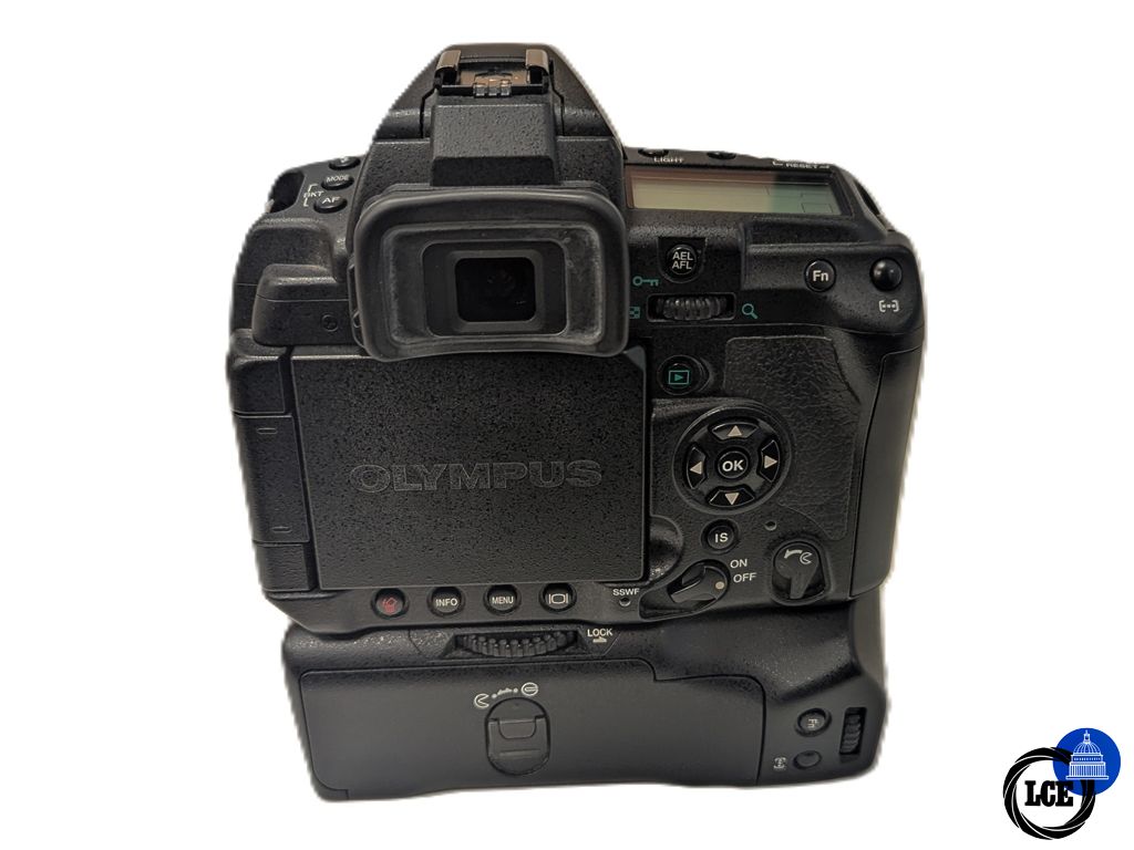 Olympus E-3 Body + HLD-4 Battery Grip - 4/3rds Fit