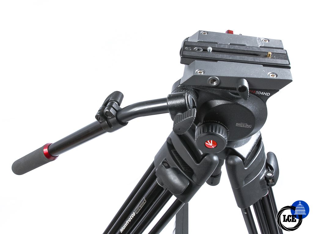 Manfrotto 525MVB + 504HD