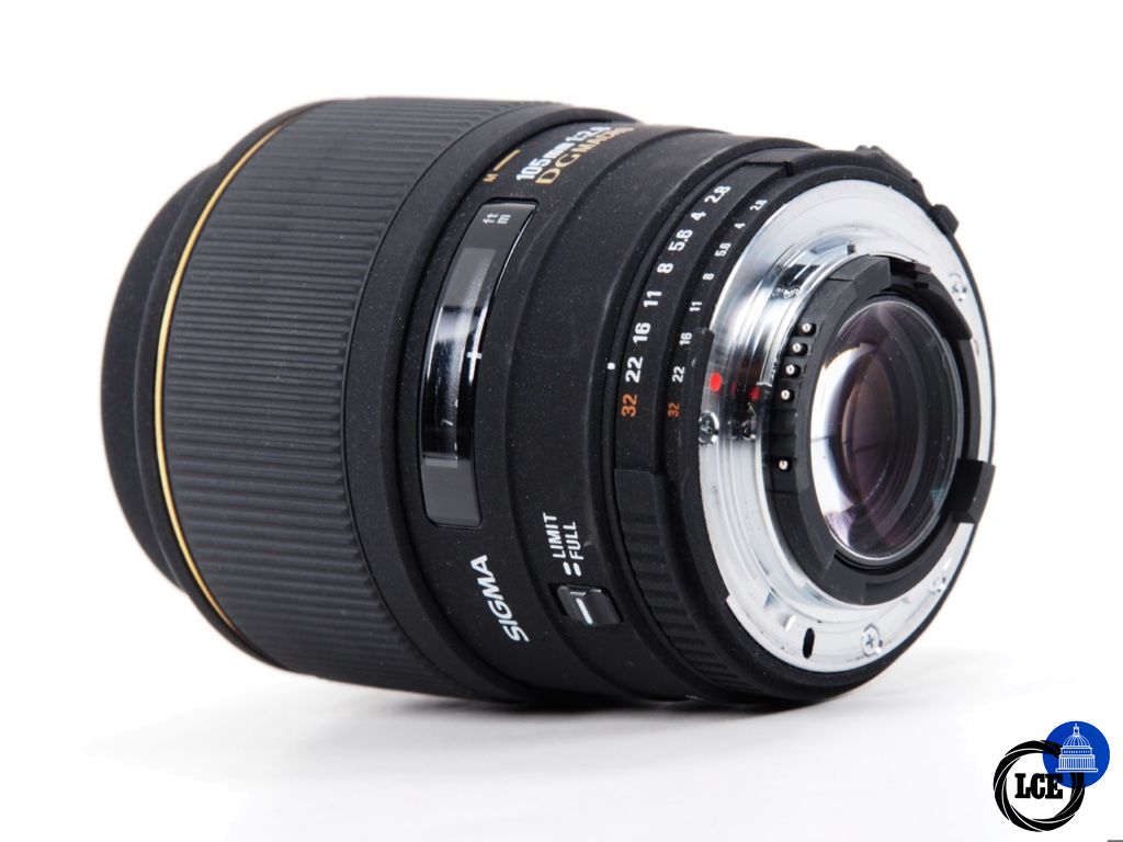 Sigma 105mm F2.8 D Macro DG Nikon 