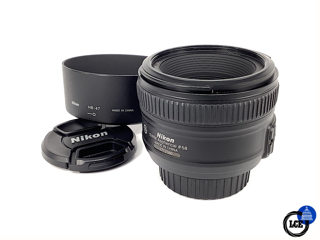 Nikon AF-S 50mm F1.8G 