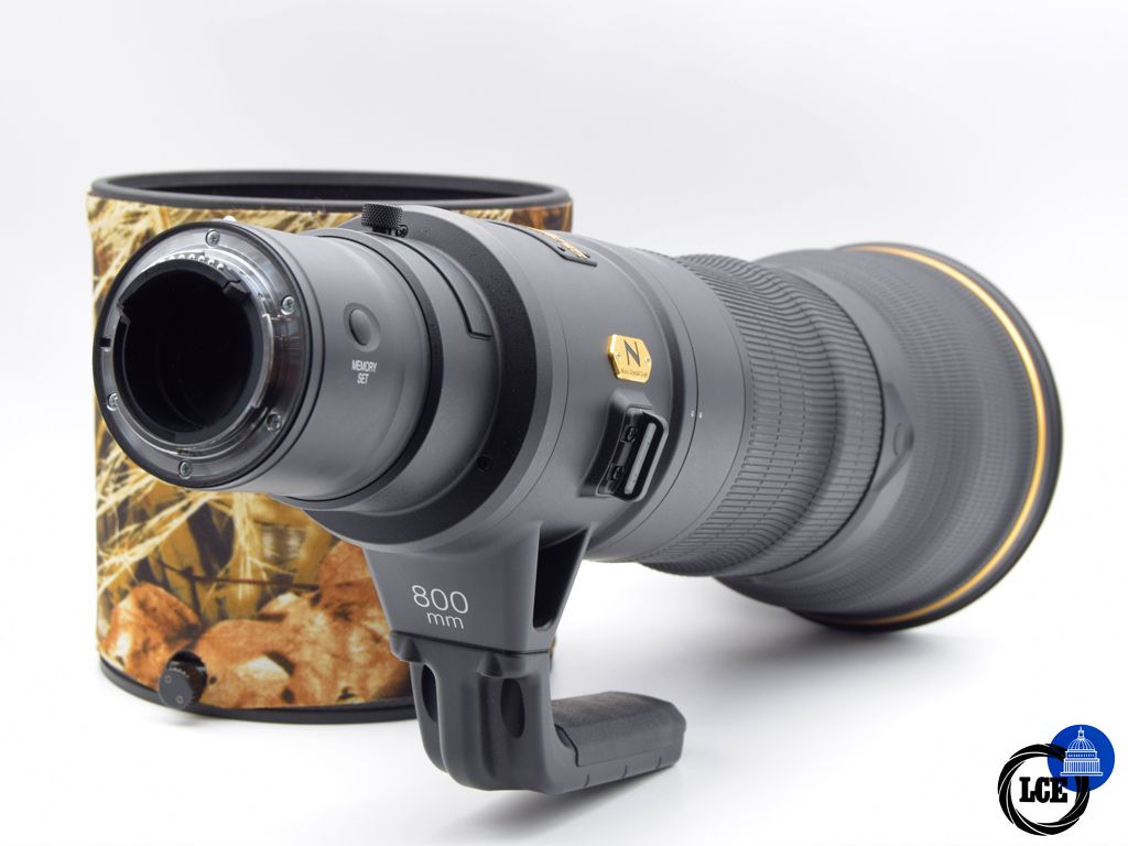 Nikon AF-S 800mm f/5.6E FL ED VR N + AF-S TC800-1.25E ED (matched teleconverter)