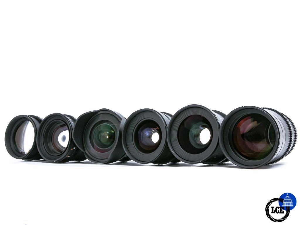 Samyang VDSLR 6-Lens Kit Sony FE Mount