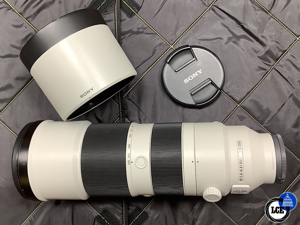 Sony FE 200-600mm F5.6-6.3 G OSS