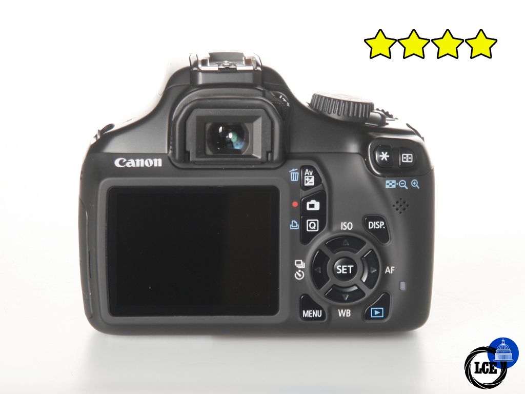 Canon EOS Rebel T3 (EOS 1100D) +18-55mm IS II (Low Shutter Count 2,608)