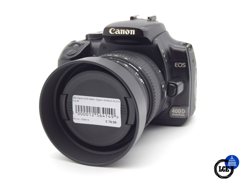 Canon EOS 400D + Sigma 18-50mm f/3.5-5.6 DC C-AF