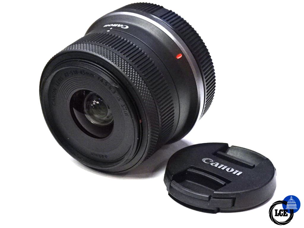 Canon RF-S 18-45mm f/4.5-6.3 IS STM