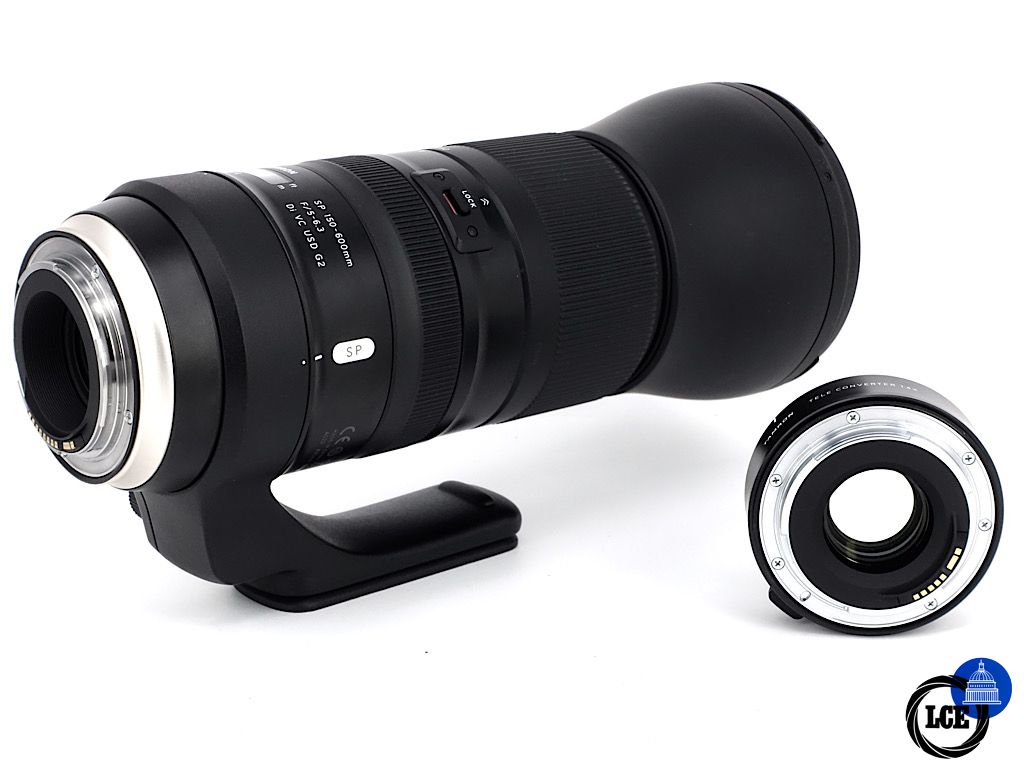 Tamron SP 150-600mm F5-6.3 Di VC USD G2 + 1.4x Teleconverter Canon EF Fit | 4*
