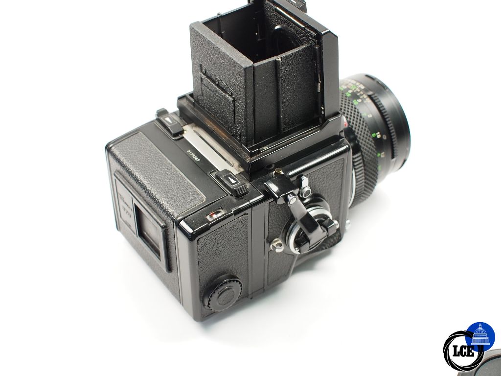 Bronica ETRs + 75mm F2.8 + WLF 