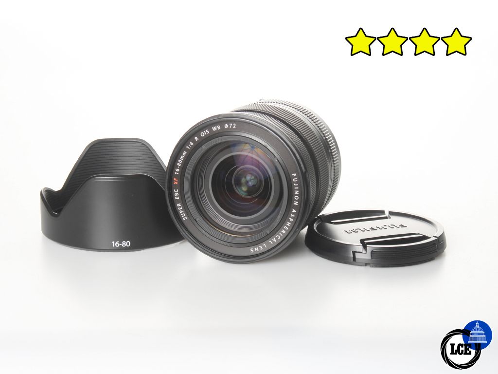 FujiFilm XF 16-80mm F4 R OIS WR (with Hood)