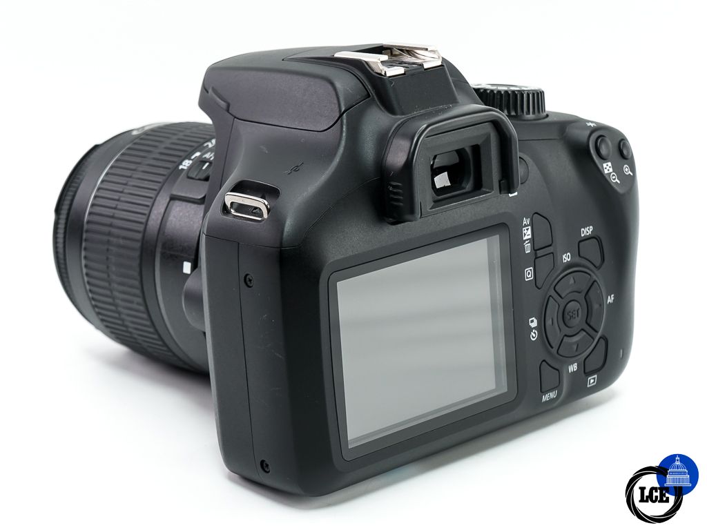 Canon EOS 4000D + 18-55mm F3.5-5.6 III