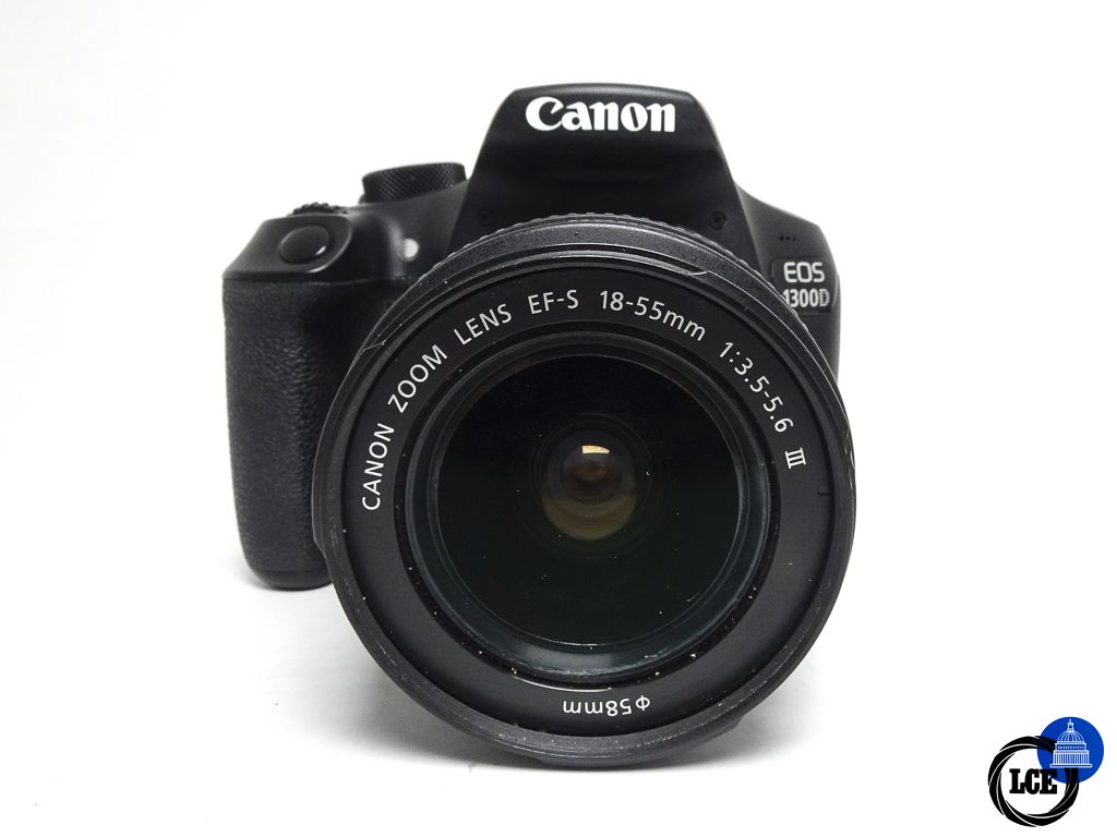 Canon EOS 1300D + EF-S 18-55mm f/3.5-5.6 III