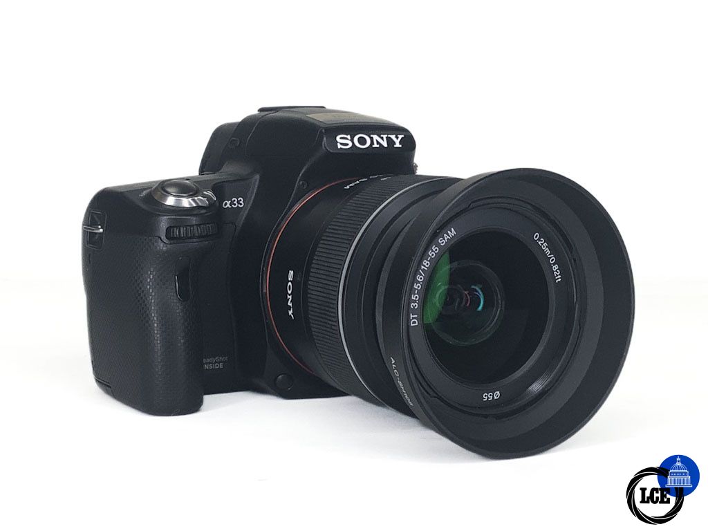 Sony Alpha A33 +18-55mm F3.5-5.5 SAM