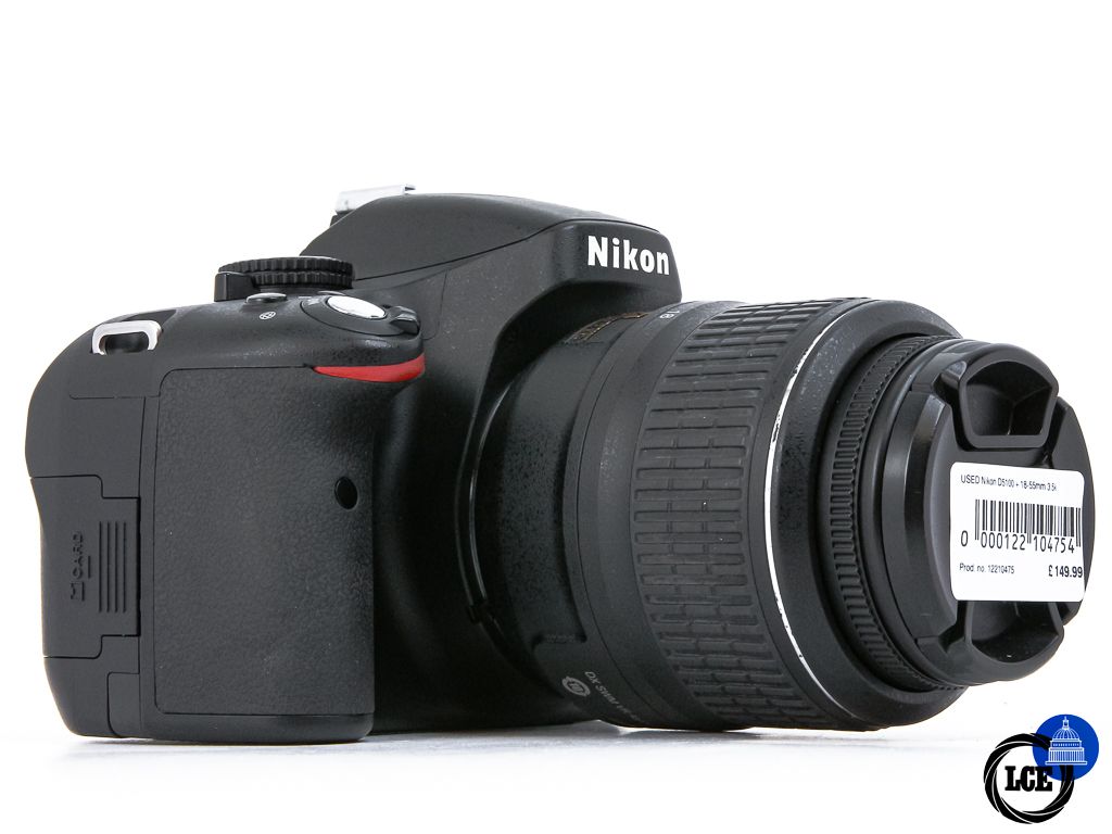 Nikon D5100 + 18-55mm VR **3.5k Shutter Count**