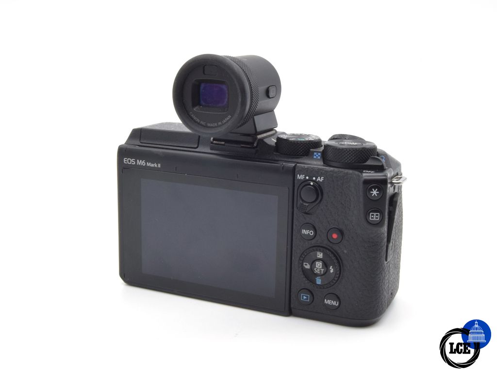 Canon EOS M6 Mark II + EF-M 15-45mm f/3.5-6.3 IS STM + EVF DC2 