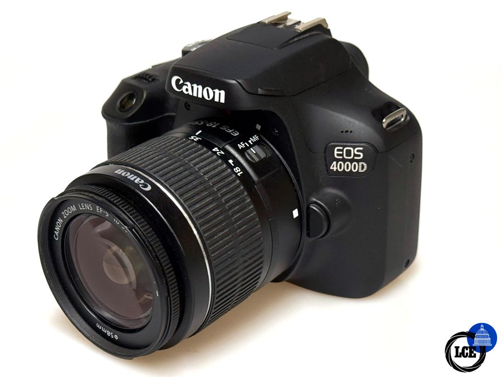 Canon EOS 4000D & 18-55mm F3.5-5.6 III