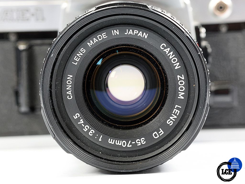 Canon AE-1 +35-70mm f/3.5-4.5