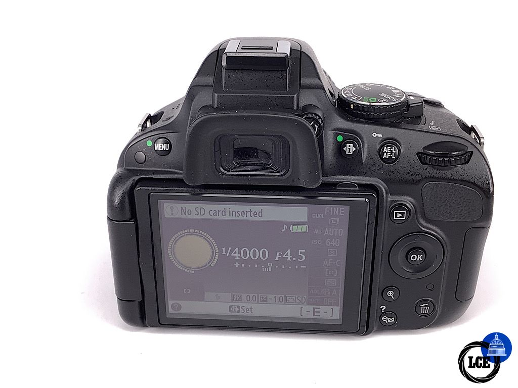 Nikon D5100 +18-55mm VR *SHUTTER COUNT 3,000*