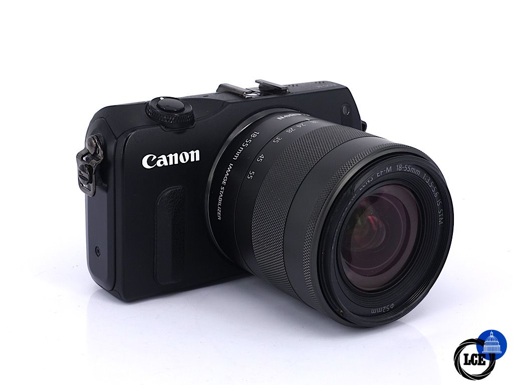 Canon EOS M + EF-M 18-55mm F3.5-5.6 IS STM - Boxed | 4*