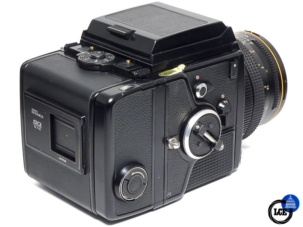 Bronica SQ-A + Zenzanon-S 80mm f/2.8 + 2 120 backs + Prism Finder