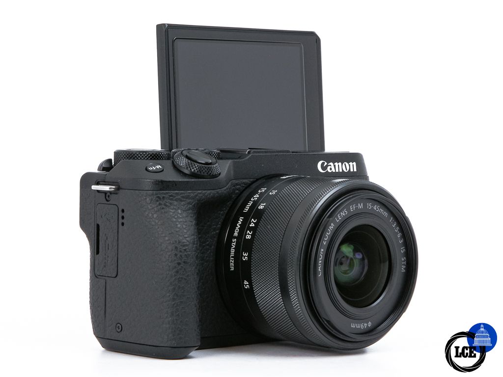 Canon EOS M6 + 15-45mm IS STM **3k Shutter Count**