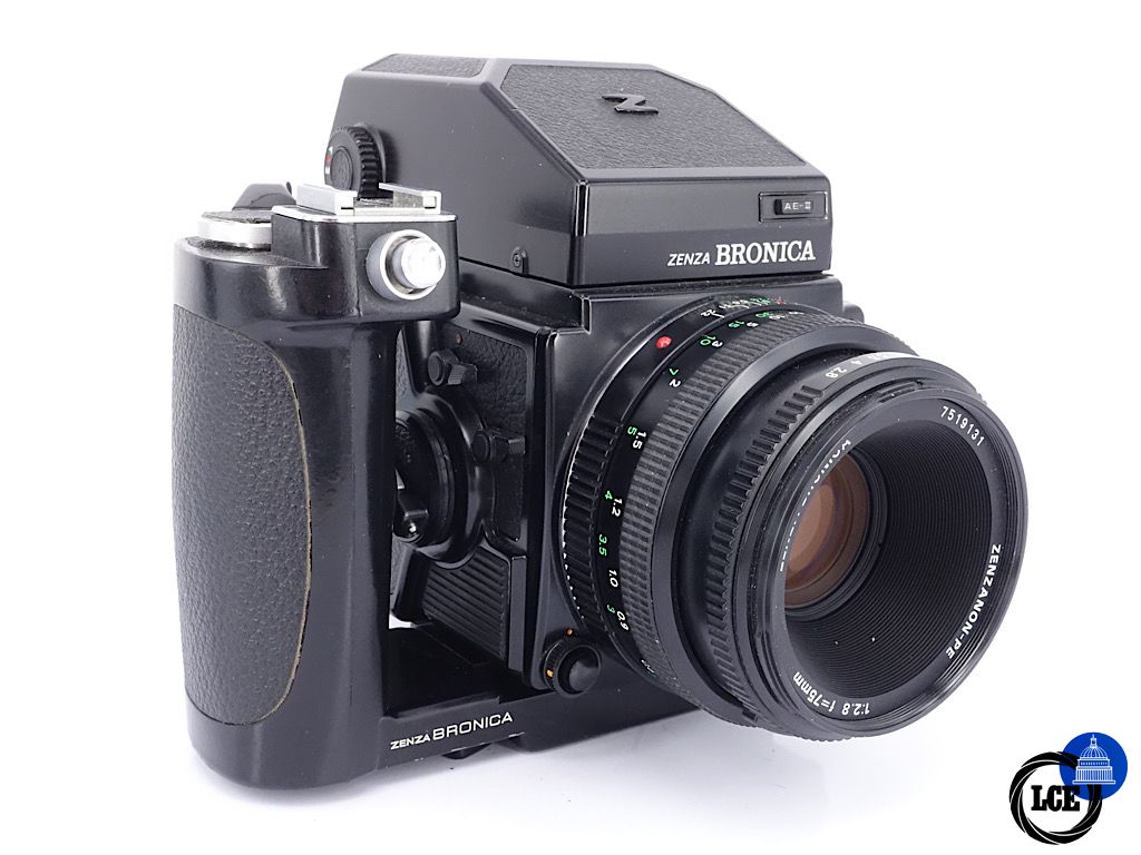 Bronica ETRSi + 75mm F2.8 + AE-II Prism + Speed Winder  | 4*