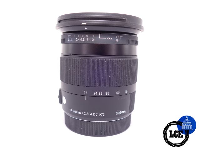 Sigma 17-70MM f2.8-4 DC EOS