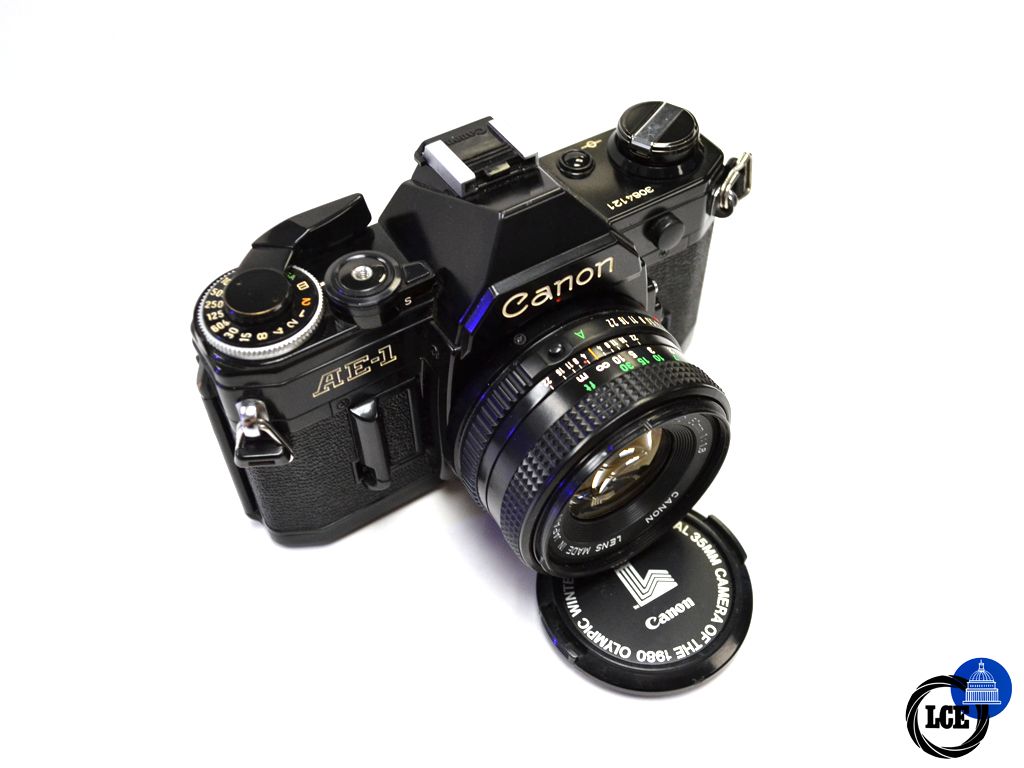 Canon AE-1 Black + 50mm F1.8 *FILM TESTED!*