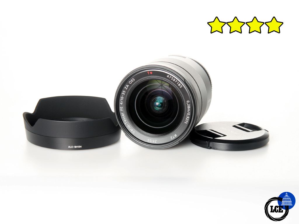 Sony FE 16-35mm f/4 ZA OSS Zeiss Vario-Tessar T* (with Hood)