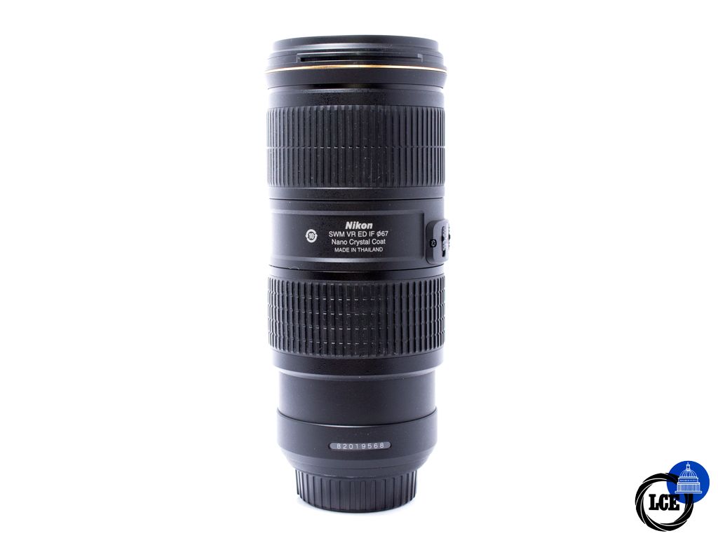 Nikon AF-S 70-200mm f4G ED VR N