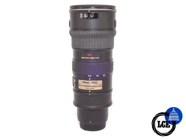 Nikon AFS 70-200mm F2.8 G ED VR (no tripod collar)