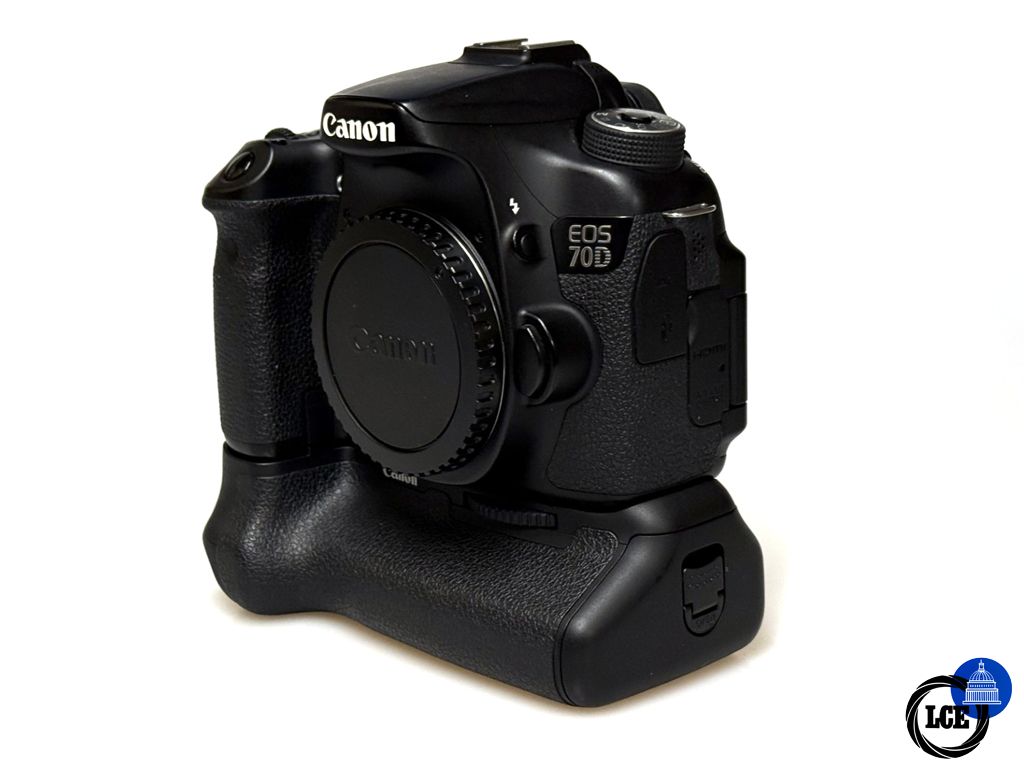 Canon EOS 70D & BG-E14 battery grip 