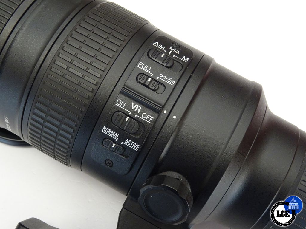 Nikon AF-S 70-200mm f 2.8 G II ED