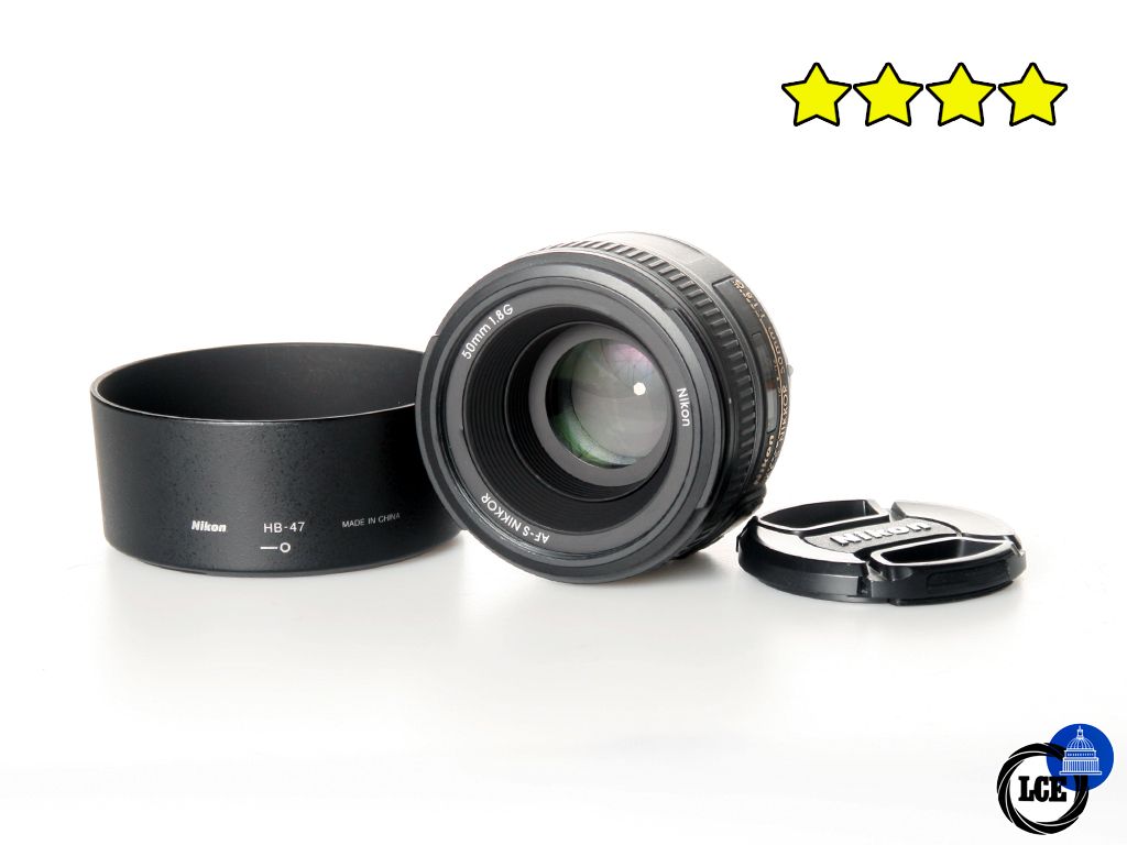 Nikon 50mm f1.8 G AF-S (BOXED) with Hood