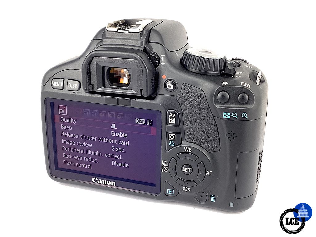 Canon EOS 550D + 18-55mm F3.5-5.6 IS *shutter count 350*